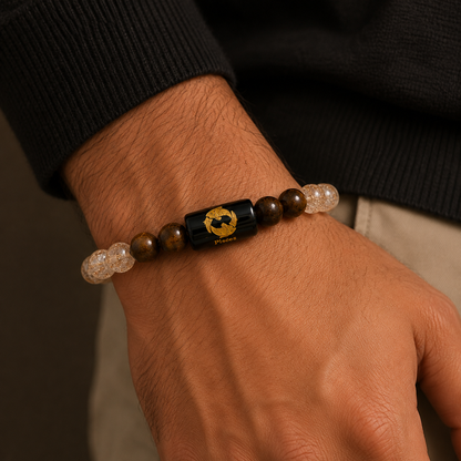 Pisces (मीन राशि) | Zodiac Tiger Eye | Citrine Bracelet