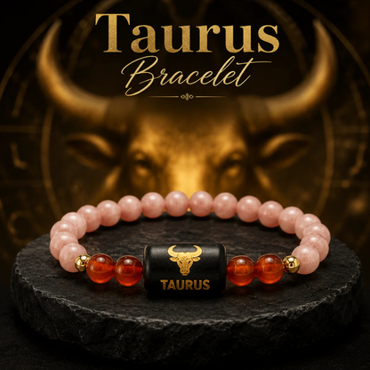 Taurus (वृषभ राशि) | Zodiac Sunstone | Carnelian Bracelet